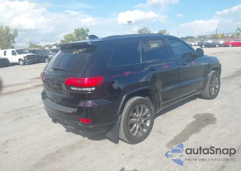 2017 Jeep Grand Cherokee Limited 75Th Anniversary Edition 4X4 z USA, uszkodzony, nr VIN 1C4RJFBG8HC719587